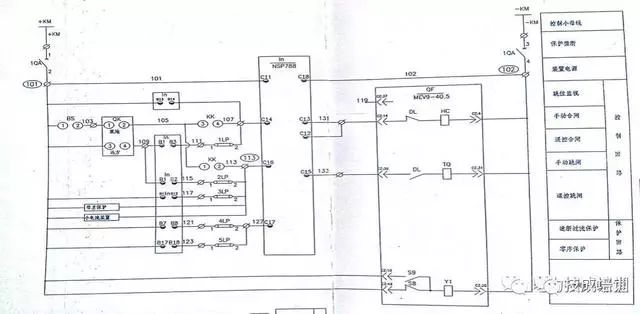 高壓開關柜二次圖閱讀說明，電氣人員必須閱讀該圖~