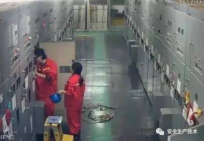 用電安全——值班人員非法進入高壓開關(guān)柜，并遭受6kV高壓電擊。
