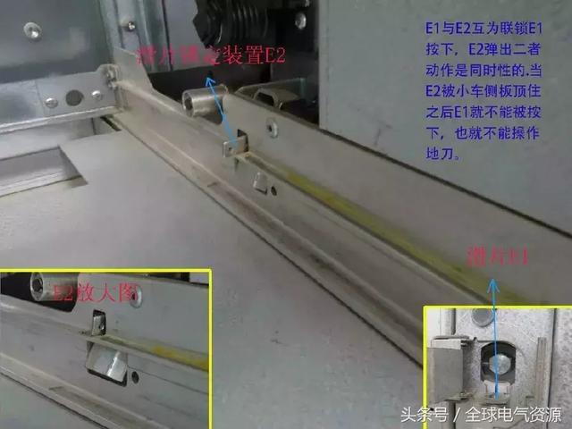 ABB高壓開關(guān)柜 5機械鎖細節(jié)，建議收藏！