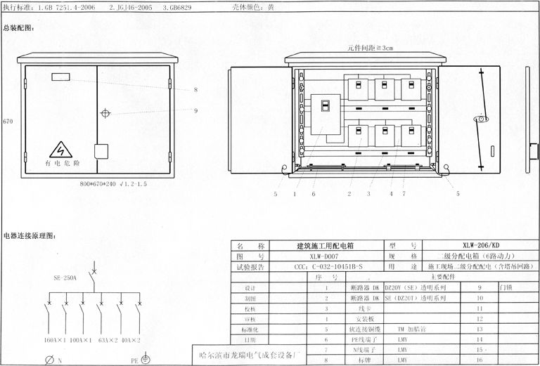 如何在施工現(xiàn)場配置臨時(shí)用電配電箱(機(jī)柜)？標(biāo)準(zhǔn)化的例子！