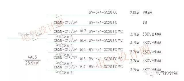 建筑電氣:總分配電箱系統(tǒng)圖學(xué)習(xí)，非常完整的技術(shù)！