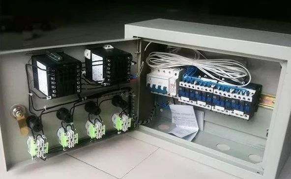 配電箱在技術(shù)要求中:如何定義左門或右門？圖紙示例